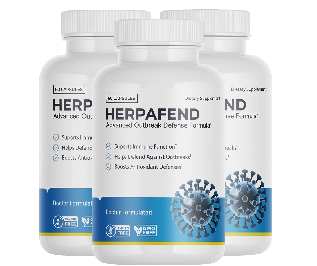 Herpafend Supplement Bottle